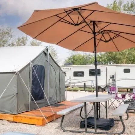 Moab Rv Resort Glamping Setup Tent In Rv Park #4 Ok-T4 Extérieur photo