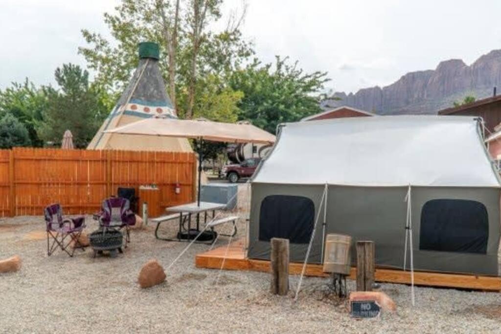 Hébergement de vacances Rv Glamping Setup Tent In Rv Park #4 Ok-t4
