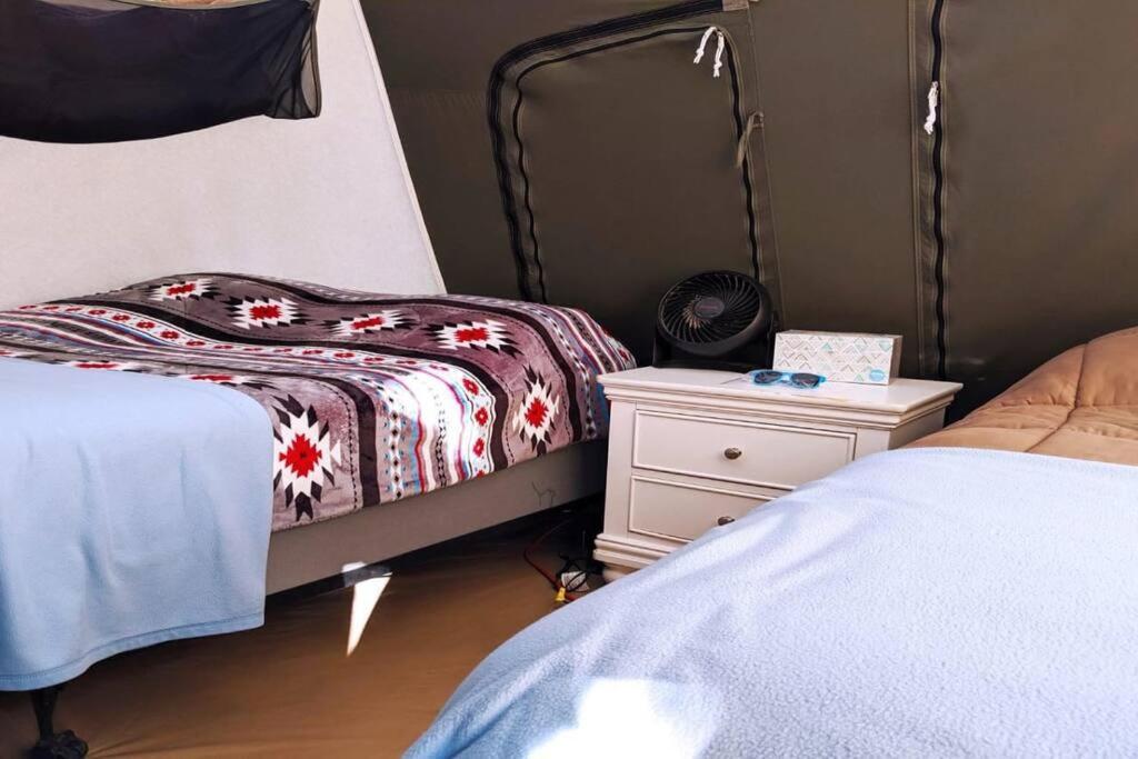 Rv Glamping Setup Tent In Rv Park #4 Ok-t4 Hébergement de vacances